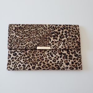 Leopard Envelope Clutch
